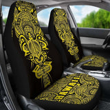 Hawaii Turtle Polynesian Car Seat Cover - Yellow - Armor Style - New 091114 - YourCarButBetter