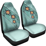 Hawaii Turtle Swimming Tribal Polynesian Car Seat Covers - 091114 - YourCarButBetter