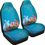 Hawaii Turtle Tropical Hibiscus Car Seat Covers Best 091114 - YourCarButBetter