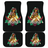 Hawaiian Aloha Printing Car Floor Mats 210803 - YourCarButBetter