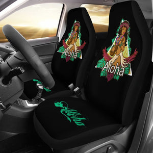 Hawaiian Aloha Printing Car Seat Covers 210803 - YourCarButBetter