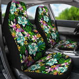 Hawaiian Animals And Tropical Flowers Car Seat Cover Amazing 105905 - YourCarButBetter