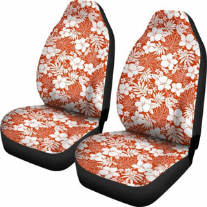 Hawaiian Hibiscus Flower Pattern Car Seat Cover - 232125 - YourCarButBetter