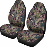 Hawaiian Palm Leaves Tropical Flowers Car Seat Cover - 174914 - YourCarButBetter