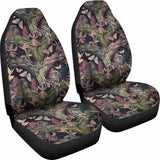 Hawaiian Palm Leaves Tropical Flowers Car Seat Cover - 174914 - YourCarButBetter