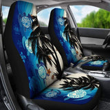 Hawaiian Sea Turtle Symbol Palm Car Seat Cover - New 091114 - YourCarButBetter