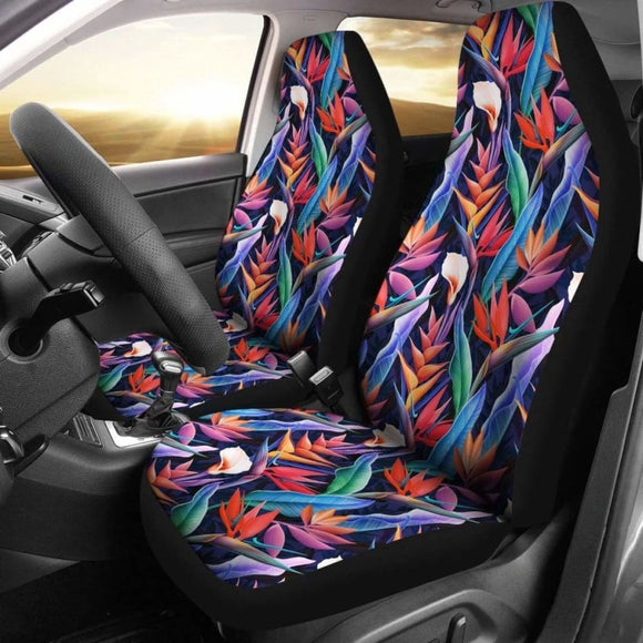 Hawaiian Tropical Flower Car Seat Cover Amazing 105905 - YourCarButBetter