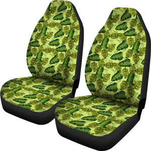 Hawaiian Tropical Green Car Seat Cover Amazing 105905 - YourCarButBetter