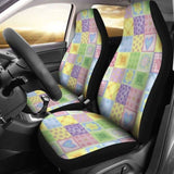 Heart Patchwork Car Seat Covers 174914 - YourCarButBetter