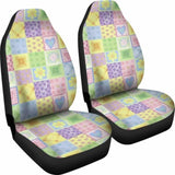 Heart Patchwork Car Seat Covers 174914 - YourCarButBetter