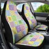 Heart Patchwork Car Seat Covers 174914 - YourCarButBetter
