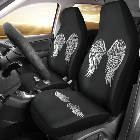 Heavenly Angel Wings Car Seat Covers 212203 - YourCarButBetter