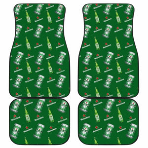 Heineken Car Floor Mats Beer Lover Gift Idea 195016 - YourCarButBetter