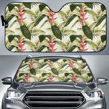 Heliconia Pattern Car Auto Sun Shades 182102 - YourCarButBetter