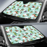 Helicopter Design Pattern Car Auto Sun Shades 460402 - YourCarButBetter