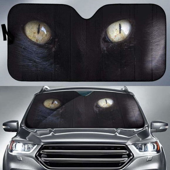 Hell Cat Eyes Car Auto Sun Shades 182102 - YourCarButBetter