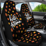 Hello Autumn Car Seat Covers 210205 - YourCarButBetter