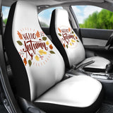 Hello Autumn Car Seat Covers Decoration 210205 - YourCarButBetter