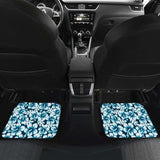 Hibiscus Pattern Print Design 04 Front And Back Car Mats 232125 - YourCarButBetter