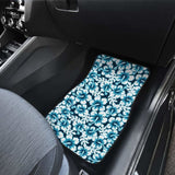 Hibiscus Pattern Print Design 04 Front And Back Car Mats 232125 - YourCarButBetter