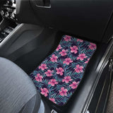 Hibiscus Pattern Print Design 05 Front And Back Car Mats 232125 - YourCarButBetter