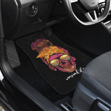 Hippie Skull Mom Mothers Day Bandana Sunflower Sunglass Car Floor Mats 212103 - YourCarButBetter