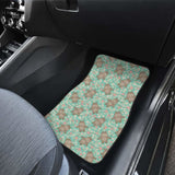 Hippopotamus Pattern Print Design 02 Front And Back Car Mats 105905 - YourCarButBetter