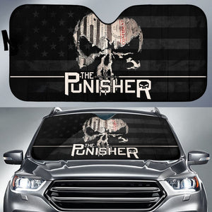 History File The Punisher Car Auto Sun Shades 211301 - YourCarButBetter