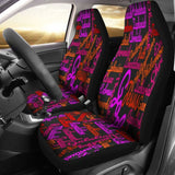 Holy Bible Books Black Mixed Colors Car Seat Covers 04 195016 - YourCarButBetter