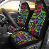 Holy Bible Books Pink Mixed Colors Car Seat Covers 04 195016 - YourCarButBetter