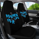 Hooked For Life Fishing Car Seat Covers 113208 - YourCarButBetter