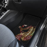 Horror Deadly Zombie Snake Car Floor Mats 211301 - YourCarButBetter