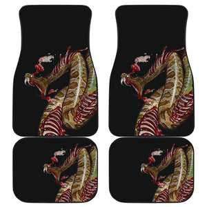 Horror Deadly Zombie Snake Car Floor Mats 211301 - YourCarButBetter