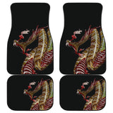 Horror Deadly Zombie Snake Car Floor Mats 211301 - YourCarButBetter