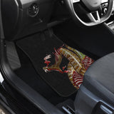 Horror Deadly Zombie Snake Car Floor Mats 211301 - YourCarButBetter