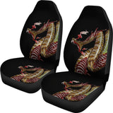 Horror Deadly Zombie Snake Car Seat Covers 211301 - YourCarButBetter
