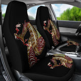 Horror Deadly Zombie Snake Car Seat Covers 211301 - YourCarButBetter
