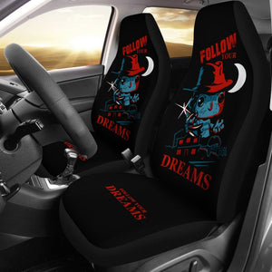 Horror Freddy Krueger Follow Your Dreams Car Seat Covers 212903 - YourCarButBetter
