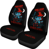 Horror Freddy Krueger Follow Your Dreams Car Seat Covers 212903 - YourCarButBetter