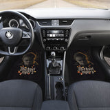 Horror Movie Car Floor Mats | Michael Myers Fading Face Maple Leaf Car Mats 210101 - YourCarButBetter