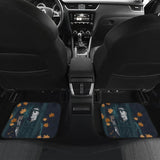 Horror Movie Car Floor Mats | Michael Myers Window Maple Leaf Patterns Car Mats 210101 - YourCarButBetter