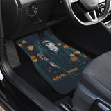 Horror Movie Car Floor Mats | Michael Myers Window Maple Leaf Patterns Car Mats 210101 - YourCarButBetter