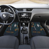 Horror Movie Car Floor Mats | Michael Myers Window Maple Leaf Patterns Car Mats 210101 - YourCarButBetter