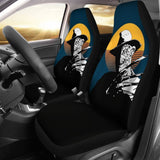 Horror Movie Car Seat Covers Freddy Krueger Retro Vintage Yellow Moon Seat Covers 094201