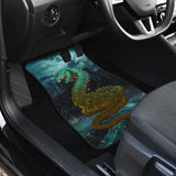 Horror Nightmare Zombie Snake Car Floor Mats 211301 - YourCarButBetter