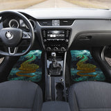 Horror Nightmare Zombie Snake Car Floor Mats 211301 - YourCarButBetter