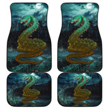 Horror Nightmare Zombie Snake Car Floor Mats 211301 - YourCarButBetter