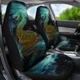 Horror Nightmare Zombie Snake Car Seat Covers 211301 - YourCarButBetter