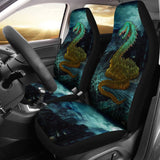 Horror Nightmare Zombie Snake Car Seat Covers 211301 - YourCarButBetter