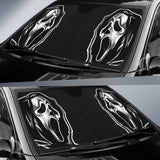 Horror Scary Ghostface Car Auto Sun Shades 212903 - YourCarButBetter